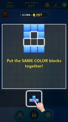 Color Block Puzzle android App screenshot 2